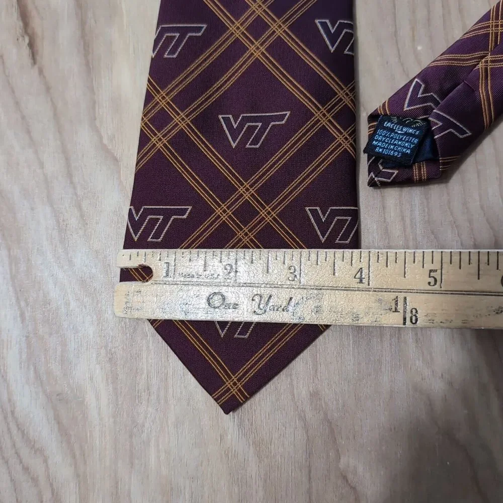 Virginia Tech Hokies Men's Tie Looks‎ NEW VT Necktie